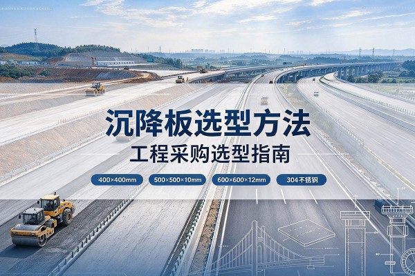 杂多沉降板选择方法