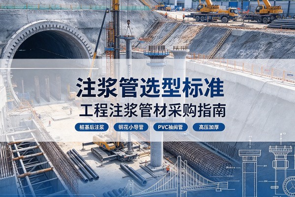 杂多注浆管选型标准