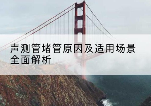 杂多声测管堵管的主要原因有哪些？-声测管堵管原因及适用场景全面解析